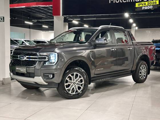 FORD RANGER 3.0 V6 TURBO DIESEL CD LIMITED 4X4 AUTOMÁTICO